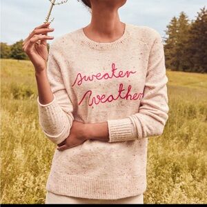 LOFT Multicolor Speckled Sweater